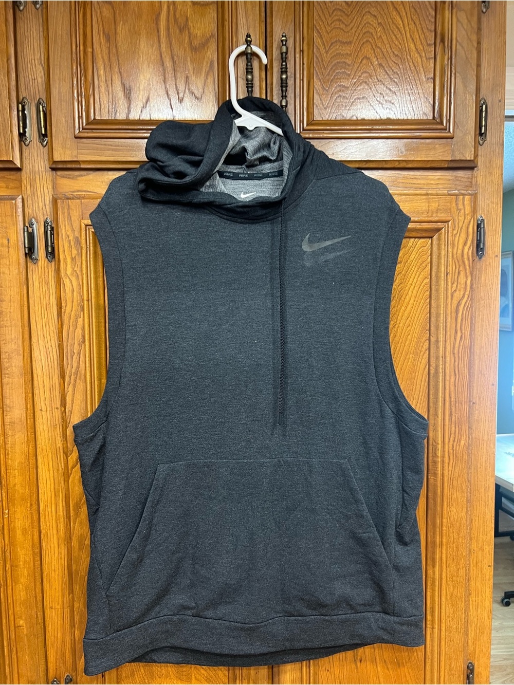 Nike Sleeveless Hoodie Tank Top - Black
